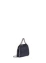 Front View - Click To Enlarge - STELLA MCCARTNEY - 'Falabella' tiny shaggy deer crossbody chain tote
