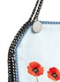 Detail View - Click To Enlarge - STELLA MCCARTNEY - 'Falabella' small poppy denim chain tote