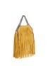 Front View - Click To Enlarge - STELLA MCCARTNEY - 'Falabella' mini fringe two-way chain tote