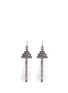 Main View - Click To Enlarge - LULU FROST - 'Crystaline' glass crystal pavé drop earrings