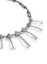 Detail View - Click To Enlarge - LULU FROST - 'Crystaline' glass crystal pavé fringe necklace
