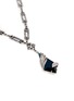 Detail View - Click To Enlarge - LULU FROST - 'Reflection' pavé Montana glass crystal pendant necklace