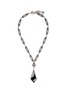 Main View - Click To Enlarge - LULU FROST - 'Reflection' pavé Montana glass crystal pendant necklace