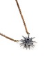 Detail View - Click To Enlarge - LULU FROST - 'Radiant' ombré pavé pendant chain necklace