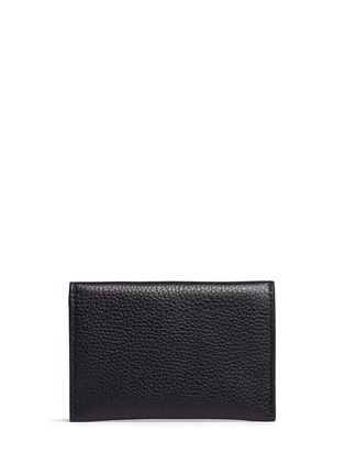 Figure View - Click To Enlarge - ALEXANDER MCQUEEN - Skull leather envelope card holder