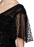 Detail View - Click To Enlarge - - - Macramé mesh lace mermaid hem gown