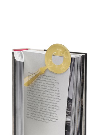 Detail View - Click To Enlarge - TOM DIXON - Tool the Bookworm magnifier bookmark