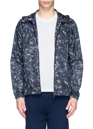 Main View - Click To Enlarge - THEORY - 'Byrn' kaleidoscope floral print windbreaker
