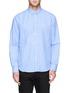 Main View - Click To Enlarge - THEORY - 'Zack' cotton-linen shirt