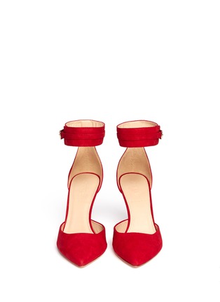 Figure View - Click To Enlarge - J.CREW - Ankle strap suede pumps
