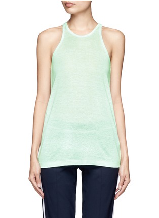 Main View - Click To Enlarge - T BY ALEXANDER WANG - Silk blend tank top