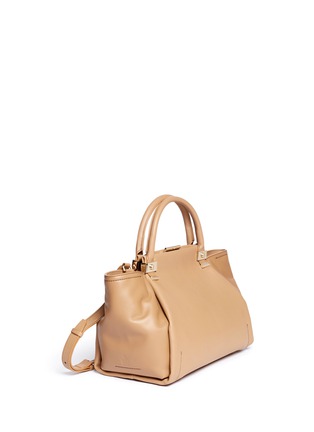 Figure View - Click To Enlarge - LANVIN - Trilogy small leather bag