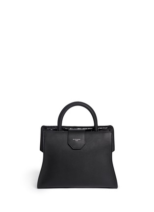 Back View - Click To Enlarge - GIVENCHY - New Obsedia small croc-embossed leather tote