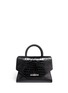 Main View - Click To Enlarge - GIVENCHY - New Obsedia small croc-embossed leather tote