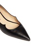 Detail View - Click To Enlarge - PAUL ANDREW - 'Zoya' wavy leather flats