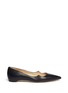 Main View - Click To Enlarge - PAUL ANDREW - 'Zoya' wavy leather flats