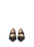 Figure View - Click To Enlarge - PAUL ANDREW - 'Zoya' wavy leather flats