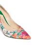 Detail View - Click To Enlarge - PAUL ANDREW - Samira floral print satin pumps