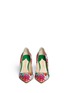 Figure View - Click To Enlarge - PAUL ANDREW - Samira floral print satin pumps
