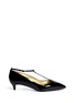 Main View - Click To Enlarge - 73426 - 'Yvette' patent leather T-strap pumps