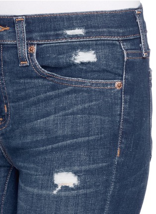 Detail View - Click To Enlarge - J.CREW - Toothpick jean in destructed miller wash