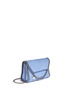 Front View - Click To Enlarge - STELLA MCCARTNEY - 'Falabella' mini flap crossbody chain bag