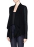 Front View - Click To Enlarge - VINCE - Drape front cardigan