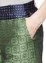 Detail View - Click To Enlarge - J.CREW - Collection cropped pants in jade jacquard