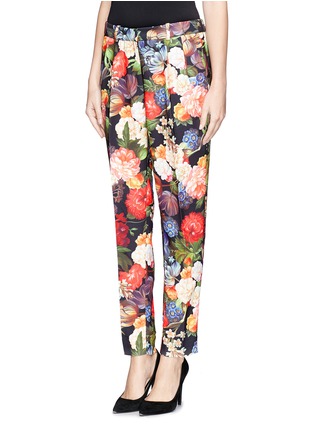Front View - Click To Enlarge - J.CREW - Dutch floral pant 