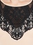Detail View - Click To Enlarge - DIANE VON FURSTENBERG - Floral lace silk top