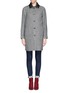 Main View - Click To Enlarge - J.CREW - Collection herringbone coat with beaded collar