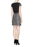 Back View - Click To Enlarge - TORY BURCH - 'Deandra' overlay tweed dress
