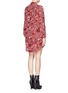 Back View - Click To Enlarge - TORY BURCH - 'Cora' floral pleat shirt dress 