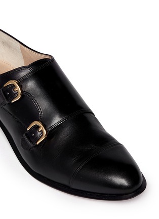 Detail View - Click To Enlarge - SAM EDELMAN - 'Balfour' leather monk strap shoes