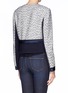 Back View - Click To Enlarge - TORY BURCH - 'Lucille' tweed crepe jacket
