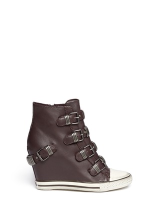 Main View - Click To Enlarge - ASH - 'Ultra' leather wedge sneakers