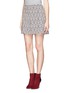 Front View - Click To Enlarge - TORY BURCH - 'Klarissa' print pleat skirt
