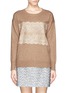 Main View - Click To Enlarge - J.CREW - Floral lace appliqué sweater
