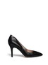 Main View - Click To Enlarge - SAM EDELMAN - 'Zola' textured-glossy leather pumps