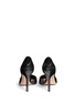 Back View - Click To Enlarge - SAM EDELMAN - 'Delilah' textured-glossy leather pumps