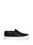 Main View - Click To Enlarge - ASH - 'Karma' python effect leather slip-ons