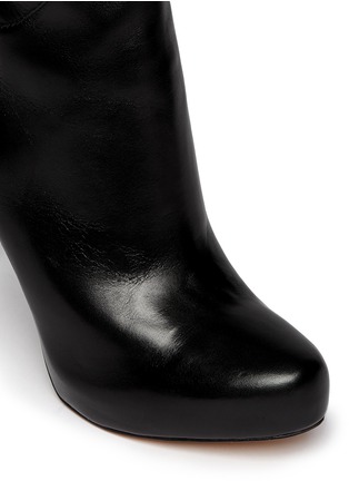 Detail View - Click To Enlarge - SAM EDELMAN - 'Kayla' thigh high leather boots