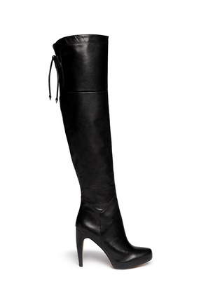 Main View - Click To Enlarge - SAM EDELMAN - 'Kayla' thigh high leather boots