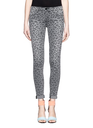 Main View - Click To Enlarge - J BRAND - Photo Ready Super Skinny leopard print jeans
