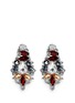 Main View - Click To Enlarge - MOUNSER - Crystal bead pavé stud earrings