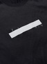 Detail View - Click To Enlarge - LANVIN - Reflective strip logo print T-shirt