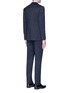 Back View - Click To Enlarge - LANVIN - 'Attitude' stripe wool suit