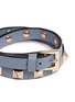 Detail View - Click To Enlarge - VALENTINO GARAVANI - 'Rockstud' skinny leather bracelet