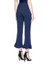 Back View - Click To Enlarge - C/MEO COLLECTIVE - 'First Impression' ruffle cuff pants