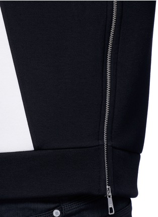 Detail View - Click To Enlarge - NEIL BARRETT - 'Abstract Modernist' colourblock sweatshirt